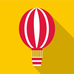 Balloon icon. Flat illustration of balloon vector icon for web