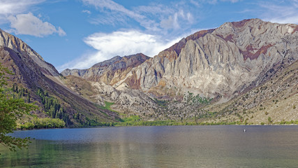 Convict Lake vista in the eastern Sierra Nevada mountains, California, U.S.A.