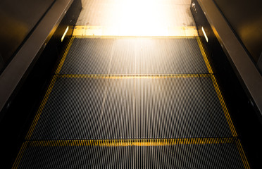 escalator in modern office