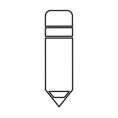 pencil school supply icon vector illustration design