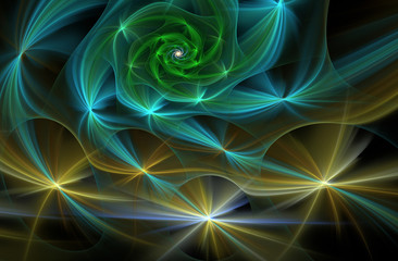 abstract fractal background