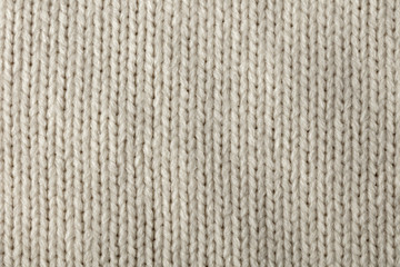 texture of a knitted fabric