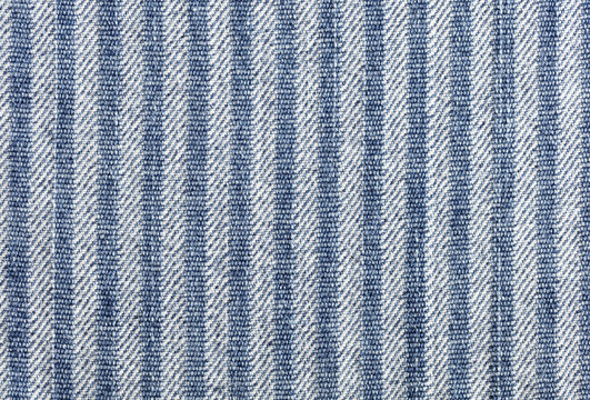 denim fabric striped