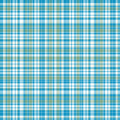 Checkered fabric tartan textile. Vector seamless pattern.