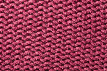 texture of a knitted fabric