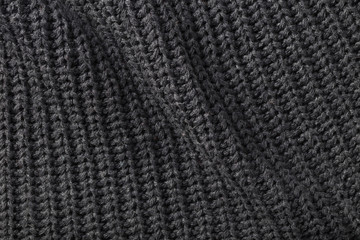 texture of a knitted fabric