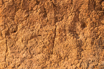 Solid soil, Background.