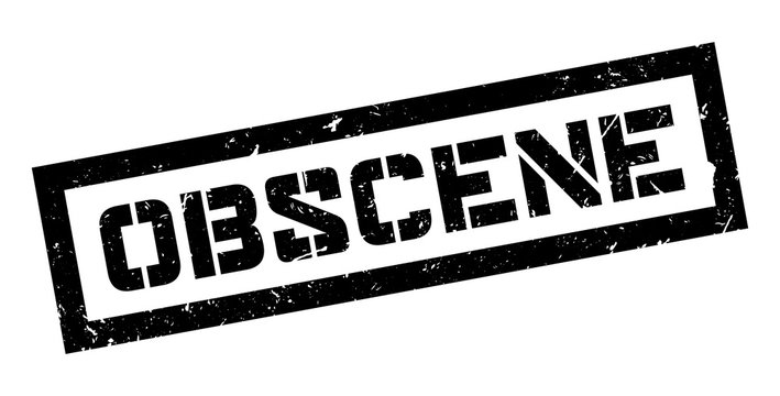 Obscene rubber stamp