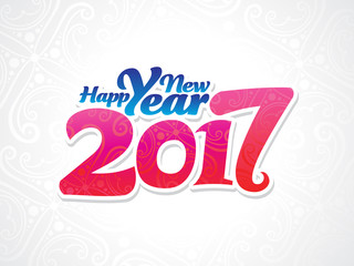 abstract artistic new year background