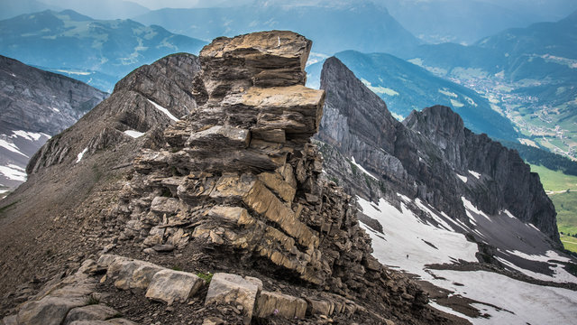 T&ecirc;te Pelouse et combe du grand Cr&ecirc;t