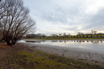 Beautiful Water Reflection at Nature Reserve / Germany