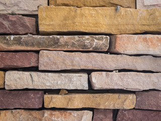 Vintage old brick wall texture for Write background