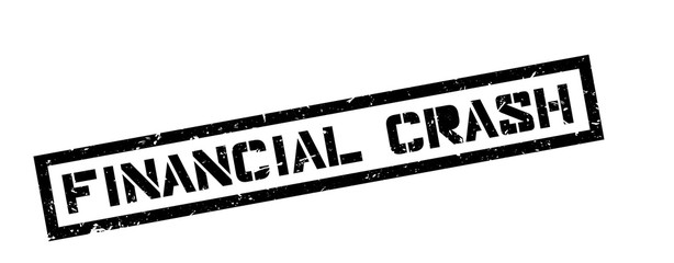 Financial Crash rubber stamp