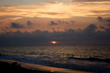 Atardecer en la isla