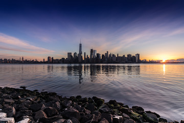 Sunrise in Manhattan