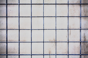 Street Photography Objects - Rectangle Gate in close up with blur background