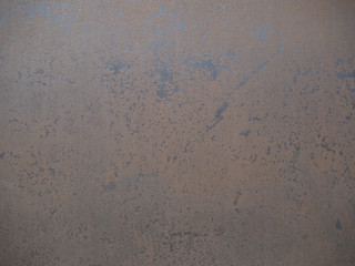 Metallplatte Rost