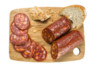 Chorizo Ibérico en rodajas