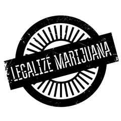 Legalize marijuana stamp. Grunge design with dust scratches. Effects can be easily removed for a clean, crisp look. Color is easily changed.