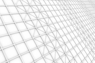 Wall of rectangle tiles with diagonal elements