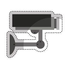 camera cctv isolated icon vector illustration design