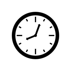 Time clock symbol icon vector illustration graphic design