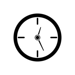 Time clock symbol icon vector illustration graphic design