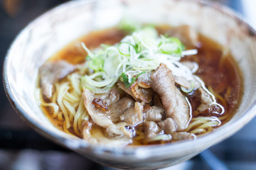 Beef noodles soup