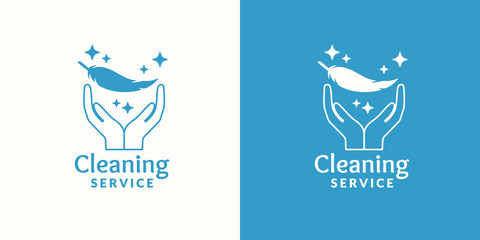 Logo for company cleaning service.