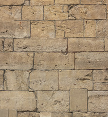 Medieval stone wall background