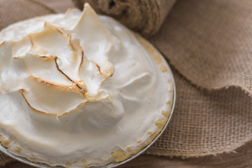 Fresh Baked Lemon Meringue Pie