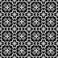 Ornamental Seamless Line Pattern. Endless Texture. Oriental Geometric Ornament