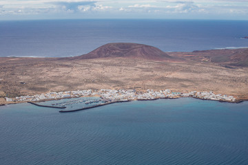 Isla Graciosa, in Lanzarote, Canary Islands, Spain.