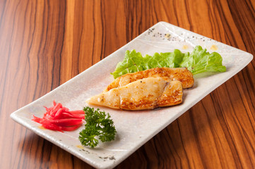 Japanese grill cod fish