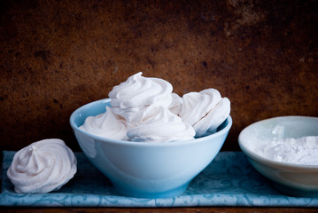 Homemade zephyr, russian marshmallows