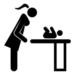 Baby Change room icon