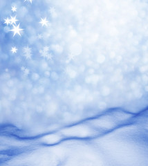 Background. Winter landscape. The texture of the snow