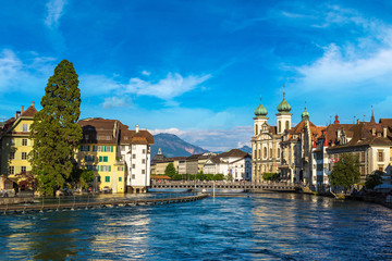 Historical city center of Lucerne