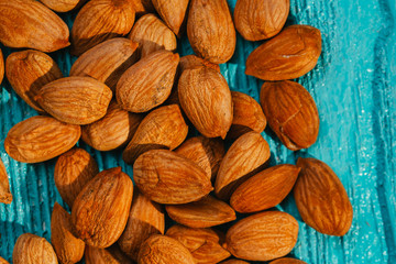 Dry apricot nut background