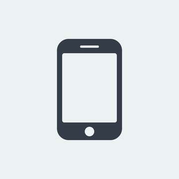 smartphone web icon flat design