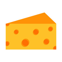 Cheese vector illustration icon