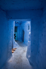 Chefchaouen city buildings