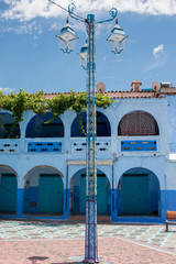 Chefchaouen city buildings