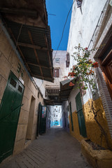 Narrow Tetouan streets
