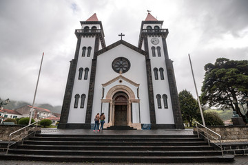 Fototapeta na wymiar Church of Nossa Senhora da Alegria