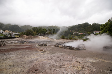 Fumarolas near Furnas