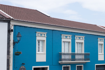 Typical urban architecture of Azores
