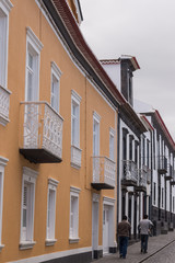 Typical urban architecture of Azores