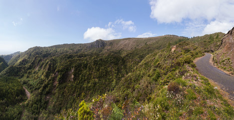 Fototapeta na wymiar Sao Miguel island landscape