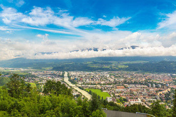 Panoramic view of Innsbruck